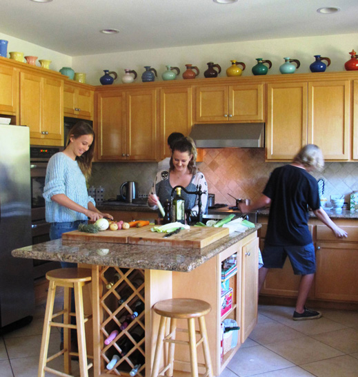 kids in the kitchen