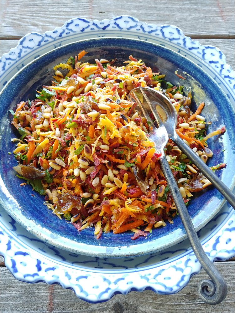 Rainbow Carrot Salad