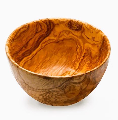 Large Smooth Olive Wood Bowl