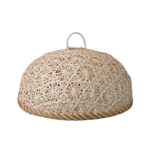 Bamboo Cloche - White